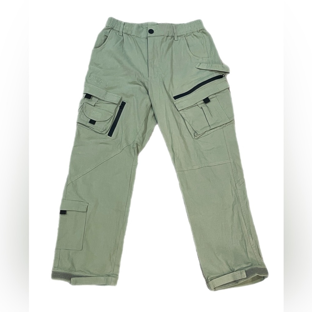 Resurgence RSG x VAU Tactical Cargo Pants Olive Medium Limited Ed RARE Techwear